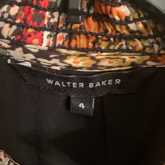 Walter Baker Alonzo Ruffle Dress in Poppy Fields Size 4 - Picture 6 of 7